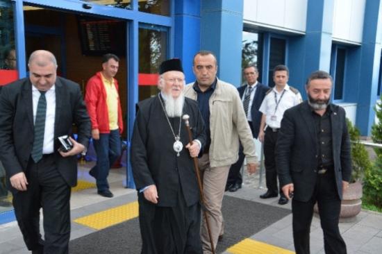 Patrik Bartholomeos Sümela'daki Ayin Dışında İlk Kez Bölgeye Geldi