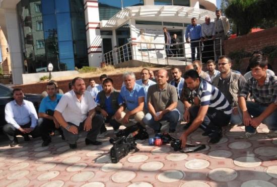 Gazetecinin Darp Edilmesine Tepki