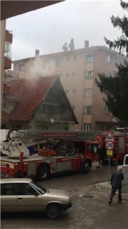 Bodrumu Ateşe Verip Kaçtılar