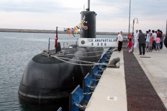 Anafartalar Denizaltısı'na Amasra'da Yoğun İlgi