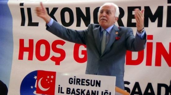 Sp Genel Başkanı Mustafa Kamalak Giresun'da