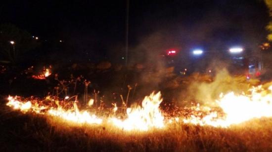 Bodrum'da Örtü Yangını Korkuttu