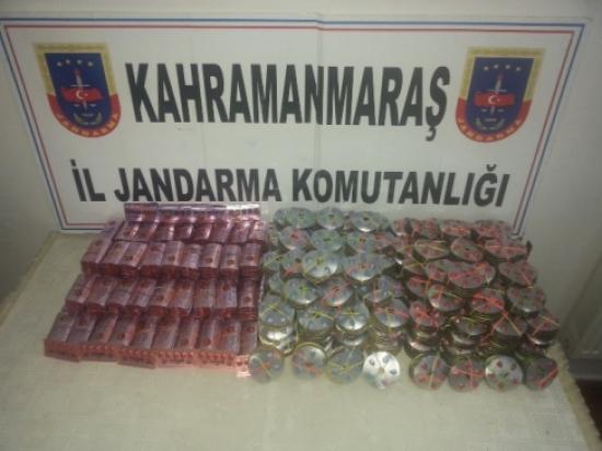 Kahramanmaraş'ta 14 Bin 200 Adet Uyarıcı Hap Ele Geçirildi