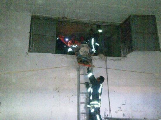 Boş Su Deposuna Düşen İşçiyi Afad Kurtardı