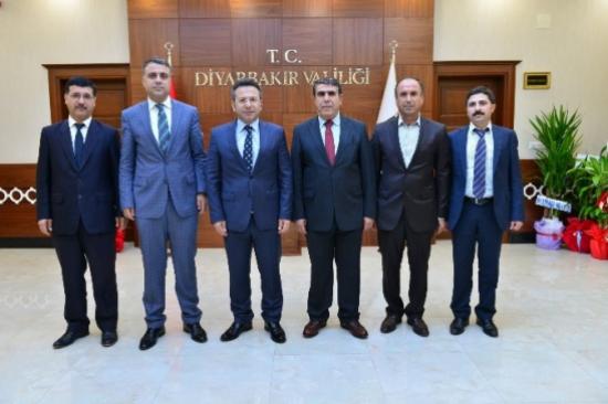 Dtso Yönetim Kurulu Vali Aksoy'u Ziyaret Etti