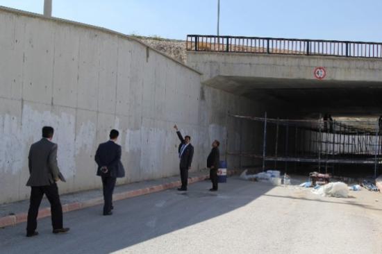 Cihanbeyli'de Altgeçitler Boyanıyor