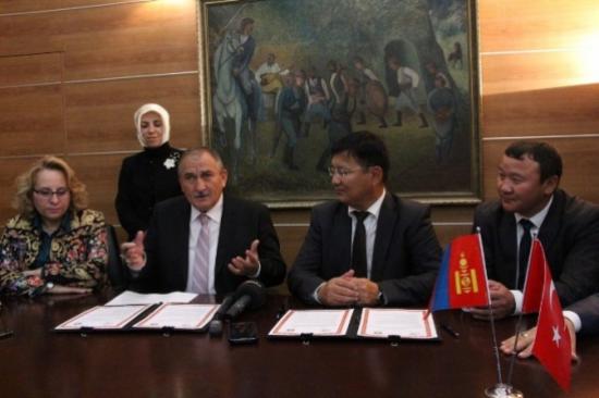 Bolu Belediyesi'ne Orta Asya'dan Kardeş Belediye