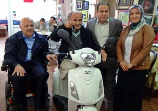 Engellilere Akülü Araç Kampanyası Devam Ediyor