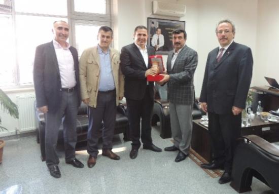 Tiryaki'den Çorum Ticaret Borsası'na Ziyaret