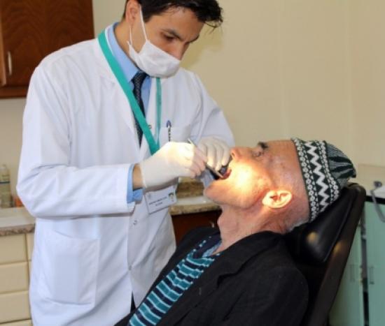 Huzurevi Sakinleri Sağlık Kontrolünden Geçirildi