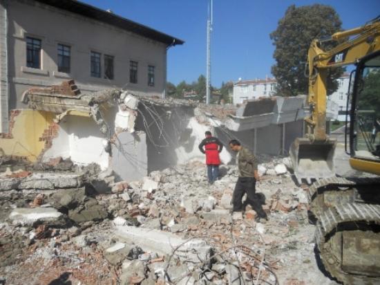 Araç Terminalde Eski Yazıhaneler Yıkıldı