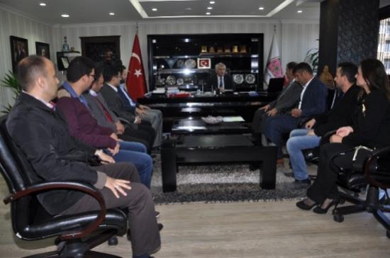 Itso İnşaat Faaliyetleri Grubu'ndan Başkan Günaydın'a Ziyaret