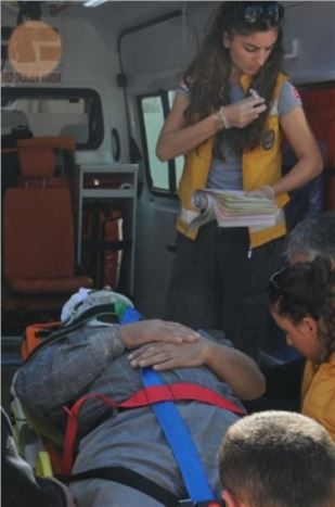 İskele Kırıldı Düşen İşçi Yaralandı