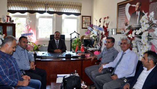 Milli Eğitim Müdürü'ne Ziyaretçi Akını