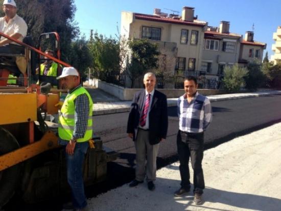 Söke Belediyesi Şantiyesi Yüksek Tempo