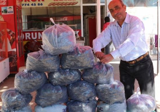 Mut'ta Mangal Kömürü Satışları Arttı