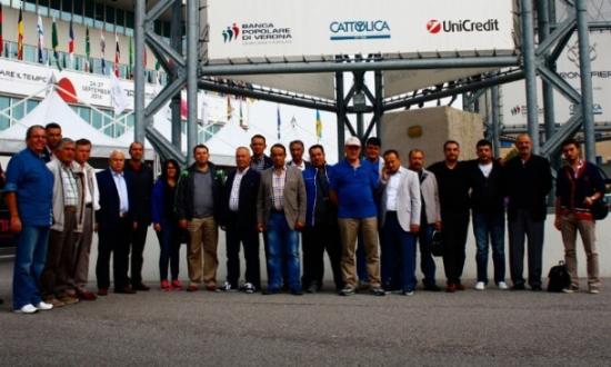 Mermerciler Marmomacc Doğal Taş Fuarı'nı Ziyaret Etti