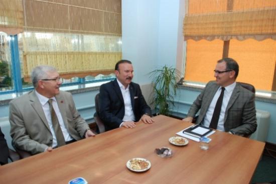 Başkan Doğan Ve Meclis Üyelerinden Kaymakama Hayırlı Olsun Ziyareti