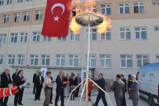 Çerkezköy Kaymakamı Kubilay'dan Doğal Ateş