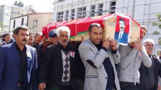 Erzurum'da Hayatını Kaybeden Kck Tutuklusu Kars'ta Toprağa Verildi