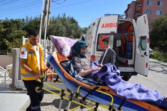 Yaşlı Kadına Belediye Şefkati