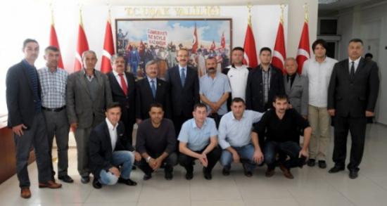 Uşak'ta amatör spor kulüplerine yardım!