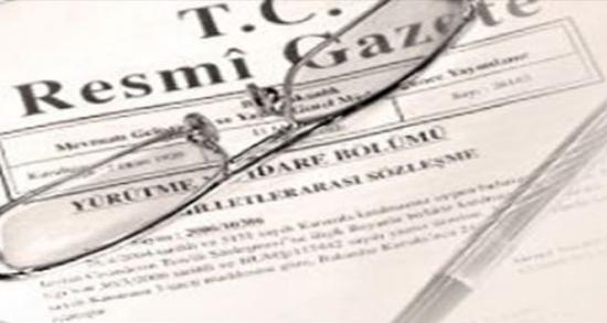 Büyükelçi atamaları Resmi Gazete'de!