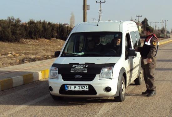 Elmalı Jandarmadan Bayram Tedbirleri