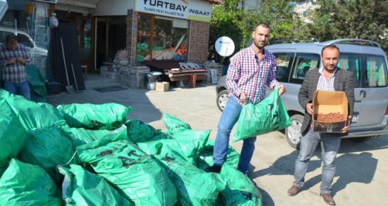 1 kilo fındığı getir, 25 kilo kömürü götür!