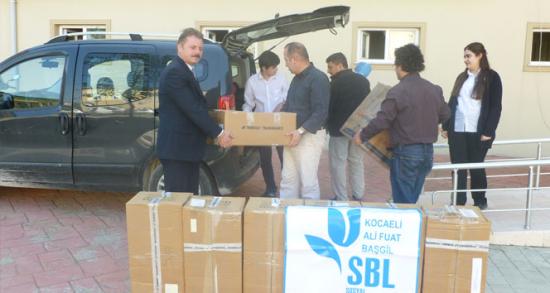 Ali Fuat Başgil Sosyal Bilimler Lisesinden Şanlıurfa'ya yardım eli!