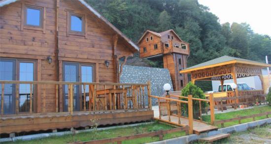 Rize'de yine ilginç bir yapı!