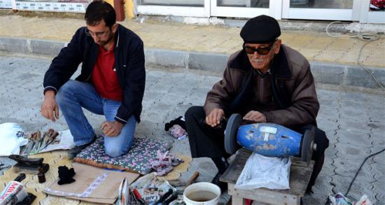 70 yıldır bu işi yapıyor!