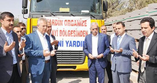 Kobanelilere 160 ton gıda yardımı!