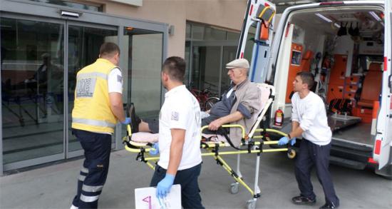 Serdivan'da trafik kazası: 1 yaralı!