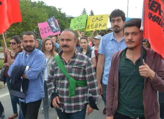 Artvin'de Hes Protestosu
