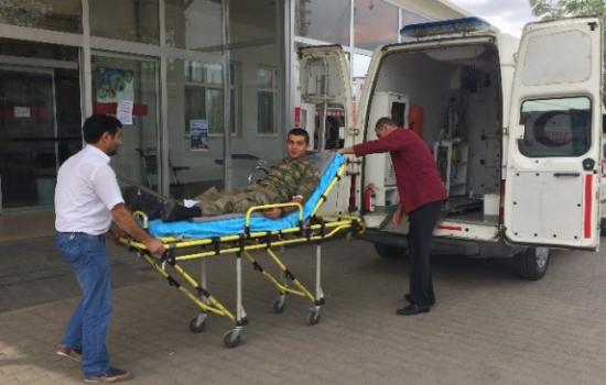 Askeri Araç Kaza Yaptı: 8 Yaralı