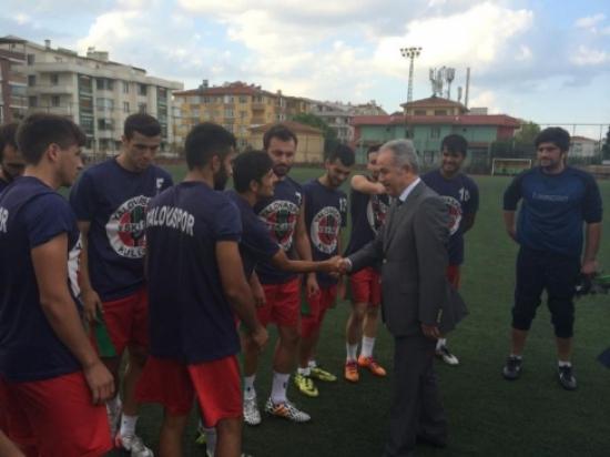 Milletvekili Coşkun'dan Yalovaspor'a Moral Ziyareti