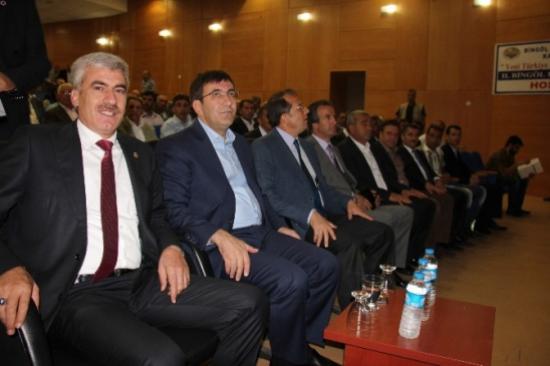 Kalkınma Bakanı Yılmaz Bingöl'de