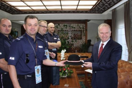 Polonya'dan Gelen Polis Heyeti Nevşehir'de