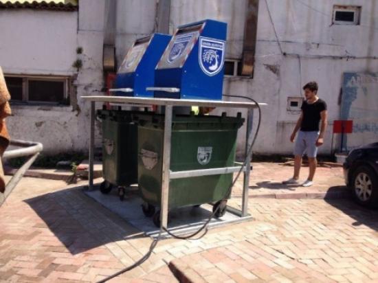 Çöp Konteynerleri Yer Altına Alınıyor