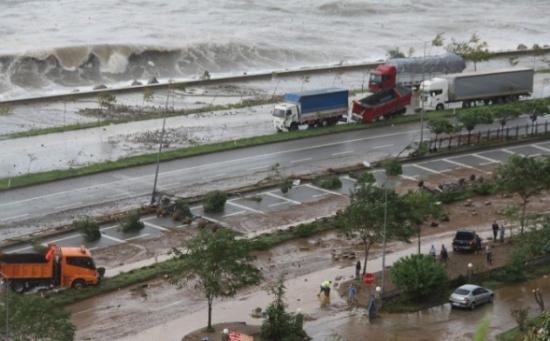 Giresun'da Fırtına