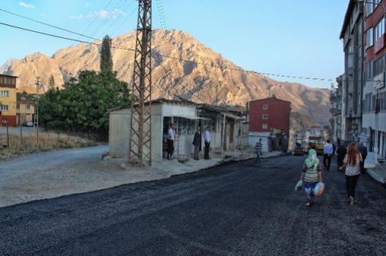 Pagan Caddesi Yıllar Sonra Asfaltlandı