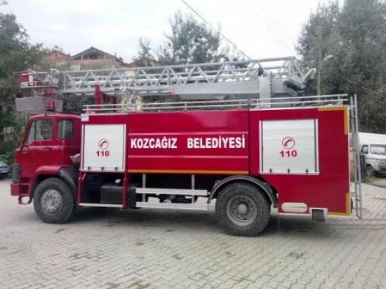 Kozcağız'da İtfaiye Aracı Yenilendi