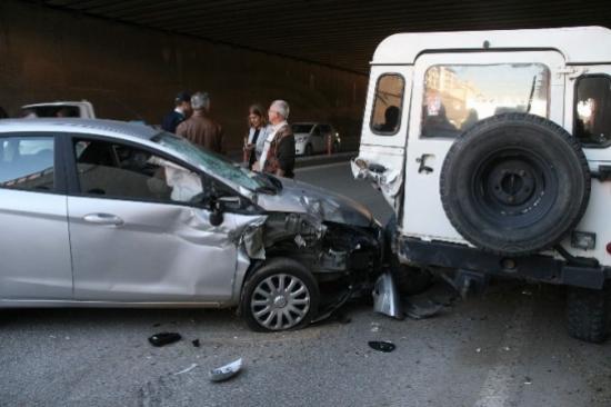 Yozgat'ta Trafik Kazası:1 Yaralı