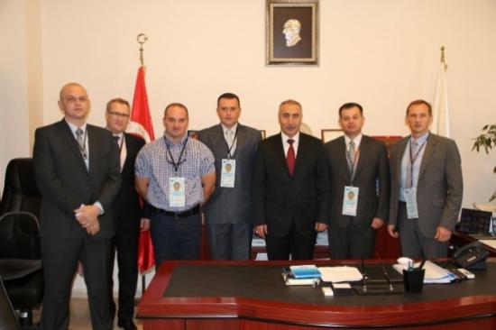 Polonyalı Polisler Nevşehir Belediyesi'nde