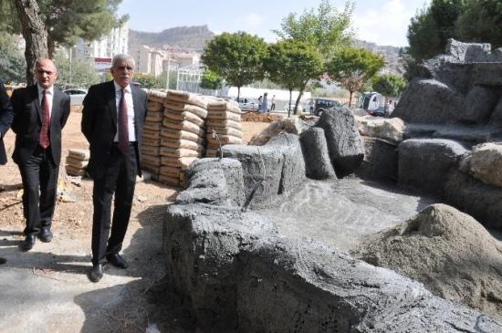 Vali Taşkesen Ve Eşbaşkan Türk Çalışmaları Yerinde İnceledi