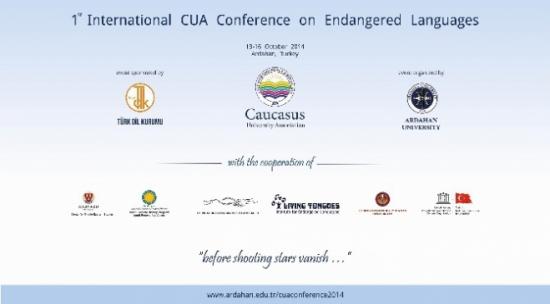 I.uluslararası Tehlike Altındaki Diller Konferansı Ardahan'da Yapılacak