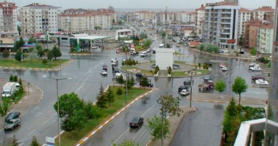 Aksaray'da Sağanak Yağış