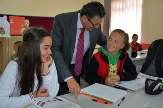 Müdürden Okula Ziyaret