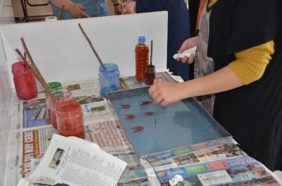 Tatvan Belediyesinden Bayanlara Yönelik Ebru Kursu